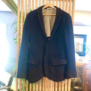 Cable Knit Blazer
